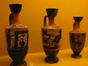 Rooms and rooms full of vases and urns at the National Archaelogical Museum.